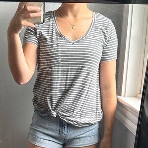 striped tee shirt